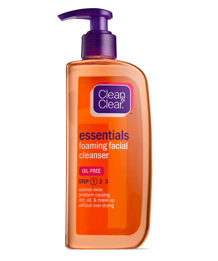 Essentials Foaming Facial Cleanser Clean Clear
