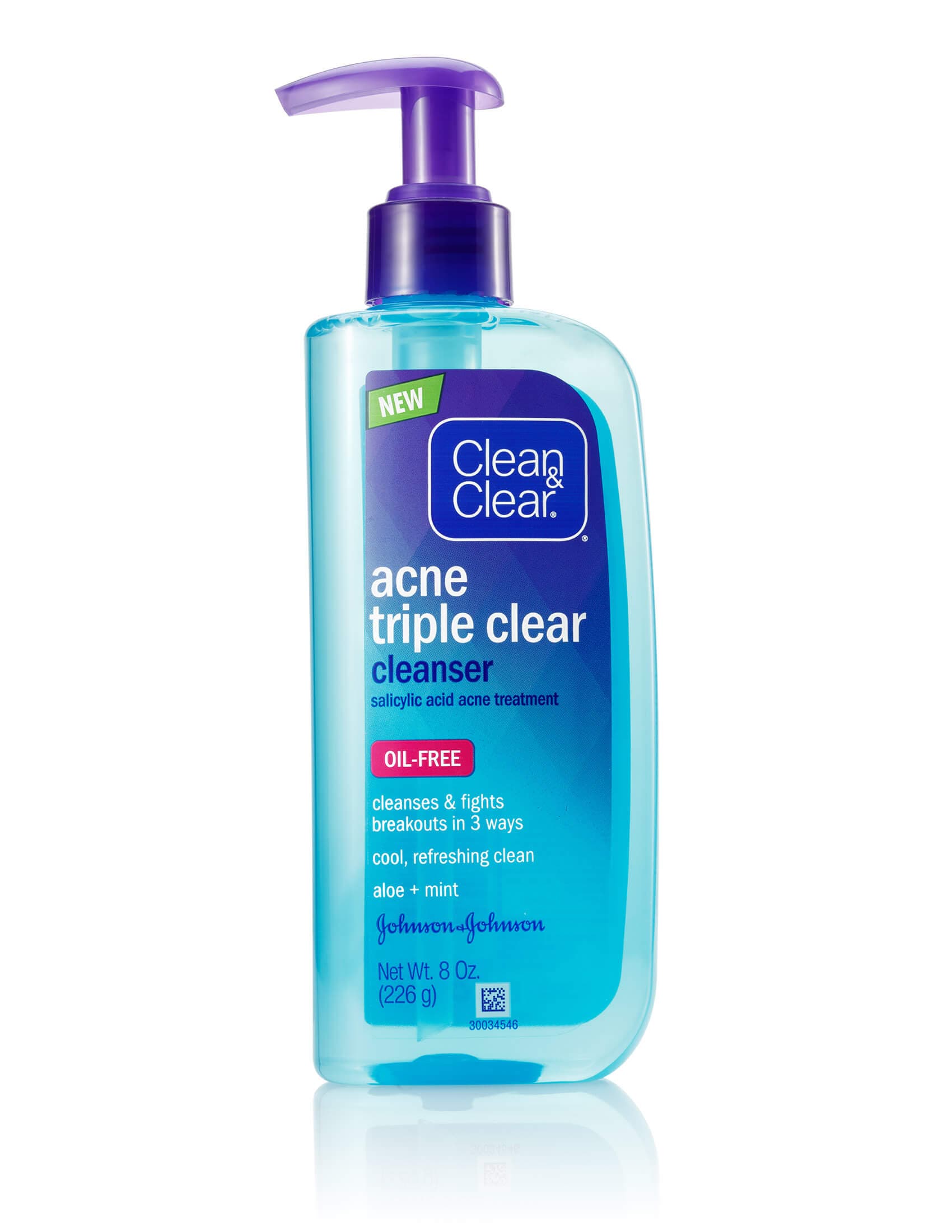 Acne Triple Clear Cleanser Clean Clear