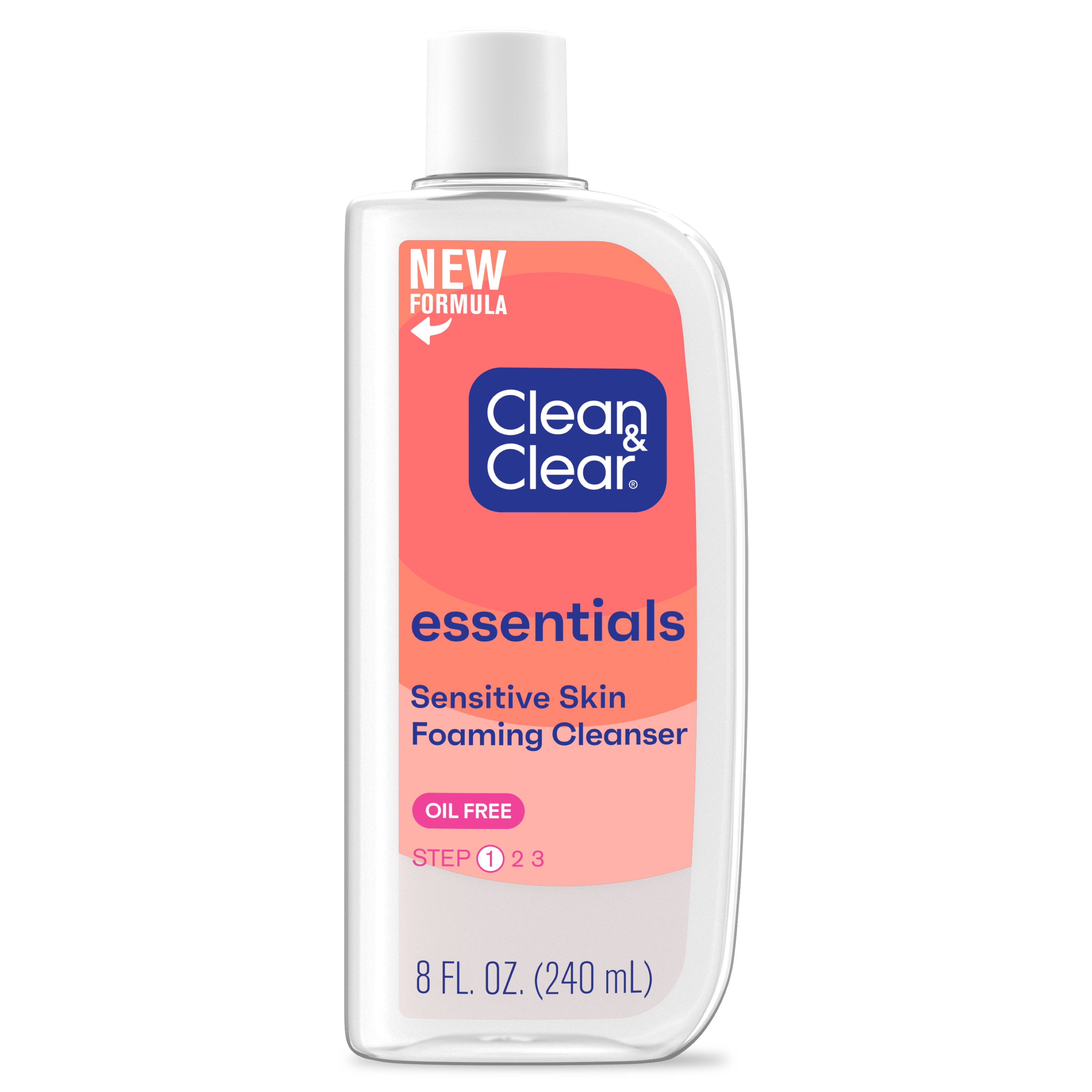 Sensitive Skin Foaming Facial Cleanser | Clean Clear®