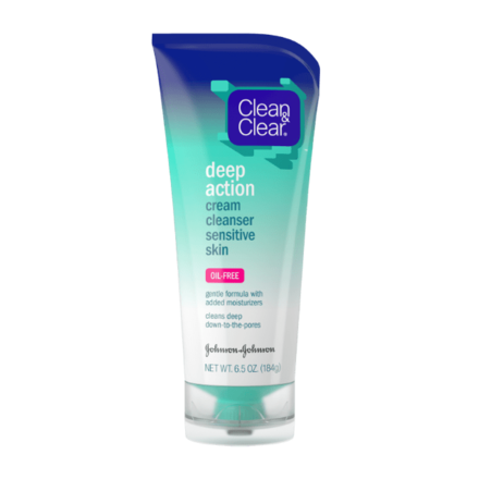 Deep Action Cream Cleanser For Sensitive Skin