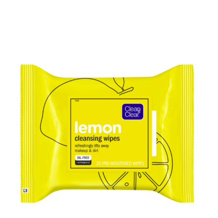 Lemon Facial Cleansing Wipes